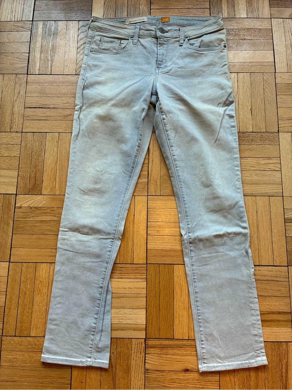 EUC Pilcro Anthropologie Light Wash Straight Leg Jeans